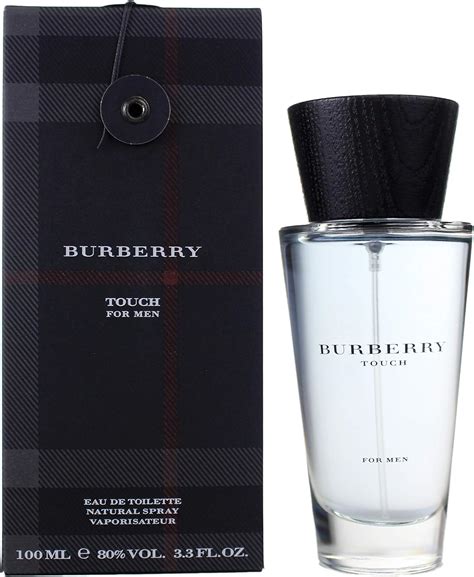 burberry touch men's 3.3 ounce eau de toilette spray|burberry fragrance for men.